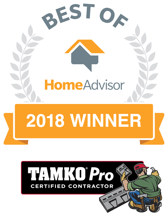 Best of HomeAdvisor Award 2018 - TAMKO Pro