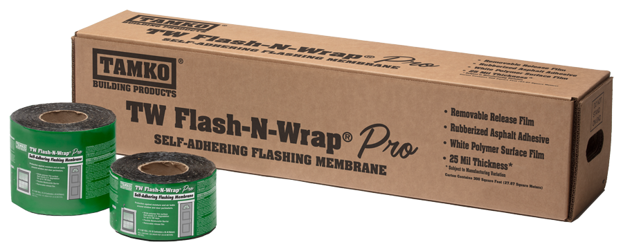 TAMKO Waterproofing - TW Flash-N-Wrap Pro (carton + rolls)